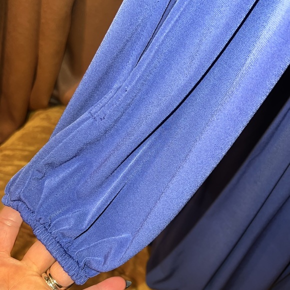 Ellen Tracy Size 4 Plum Balloon Long Sleeve Dress - Picture 12 of 15